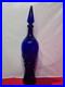 Vintage-Rossini-Empoli-Cobalt-Blue-Glass-Genie-Decanter-Italy-19-5-withSTOPPER-01-lyfy