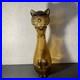 Vintage-Ruffino-Empoli-Cat-Decanter-Bottle-Amber-gold-1960s-MCM-Italian-Glass-01-lfc