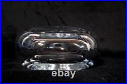 Vintage Signed ORREFORS Crystal Mid Century Modern Art Glass Decanter Modernist