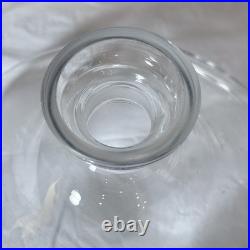 Vintage Silverbrook Art Glass Ships Decanter No. 600S Mid Century Wine Carafe