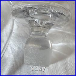 Vintage Silverbrook Art Glass Ships Decanter No. 600S Mid Century Wine Carafe