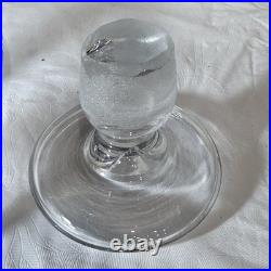 Vintage Silverbrook Art Glass Ships Decanter No. 600S Mid Century Wine Carafe