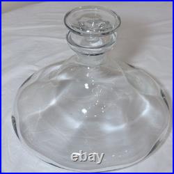 Vintage Silverbrook Art Glass Ships Decanter No. 600S Mid Century Wine Carafe