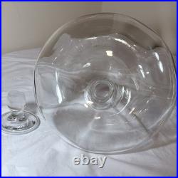 Vintage Silverbrook Art Glass Ships Decanter No. 600S Mid Century Wine Carafe