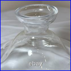 Vintage Silverbrook Art Glass Ships Decanter No. 600S Mid Century Wine Carafe