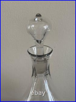 Vintage Steuben 10.5 Tall Glass Decanter