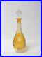 Vintage-Topaz-Amber-Cut-to-Clear-Engraved-Glass-12-25-Decanter-01-nys
