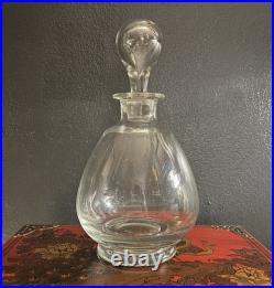 Vintage Val St Lambert Crystal Gevaert Decanter Belgium