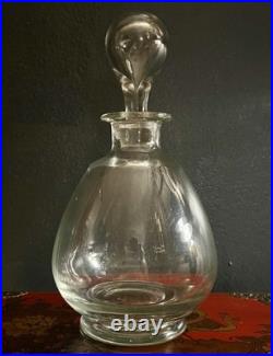 Vintage Val St Lambert Crystal Gevaert Decanter Belgium