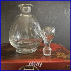 Vintage Val St Lambert Crystal Gevaert Decanter Belgium