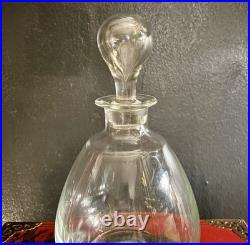 Vintage Val St Lambert Crystal Gevaert Decanter Belgium