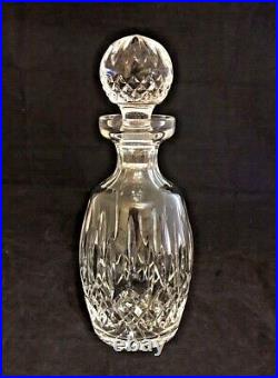 Vintage WATERFORD LISMORE Spirits Decanter 10.5 NEAR MINT and MADE IN IRELAND