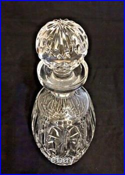 Vintage WATERFORD LISMORE Spirits Decanter 10.5 NEAR MINT and MADE IN IRELAND