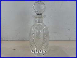 Vintage Waterford Clear Large Cut Glass Decanter