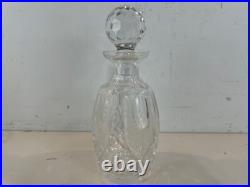 Vintage Waterford Clear Large Cut Glass Decanter
