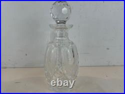 Vintage Waterford Clear Large Cut Glass Decanter