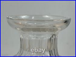Vintage Waterford Clear Large Cut Glass Decanter