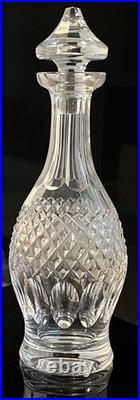 Vintage Waterford Crystal Colleen Decanter & Stopper 13 Tall Discontinued
