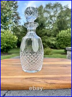 Vintage Waterford Crystal Colleen Spirits Liquor Decanter and Stopper 10-1/2