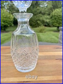 Vintage Waterford Crystal Colleen Spirits Liquor Decanter and Stopper 10-1/2