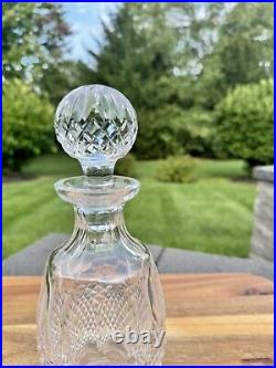 Vintage Waterford Crystal Colleen Spirits Liquor Decanter and Stopper 10-1/2