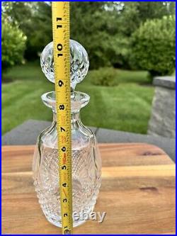 Vintage Waterford Crystal Colleen Spirits Liquor Decanter and Stopper 10-1/2