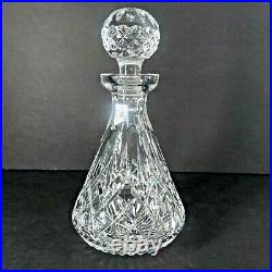 Vintage Waterford Crystal Decanter Lismore Roly Poly Whisky LOOK! EUC Ireland