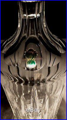 Vintage Waterford Crystal Eileen Decanter 13 1/4 Tall Made In Ireland