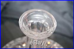 Vintage Waterford Crystal Lismore Ships Decanter with Stopper