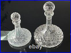 Vintage Waterford Crystal and a Crystal Liquor Whiskey Decanter