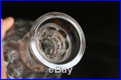 Vintage Waterford Ireland Cut Crystal Spirits Decanter Glandore withStopper 9 1/2