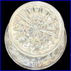 Vintage Waterford Ireland Hibernia Crystal Cut Glass Decanter & Stopper 9-3/4