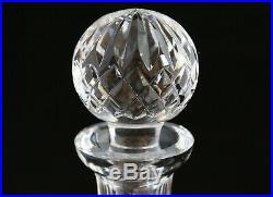 Vintage Waterford Irish Crystal Cut Glass Lismore Ship Decanter