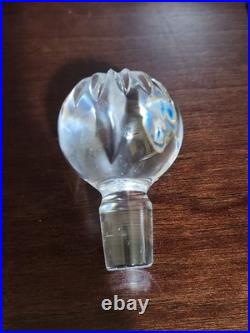Vintage Waterford Marquis Crystal Ships Decanter With Stopper 11 Beautiful
