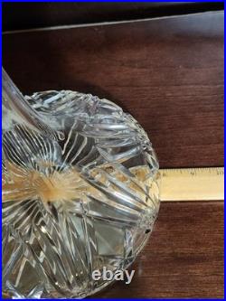 Vintage Waterford Marquis Crystal Ships Decanter With Stopper 11 Beautiful