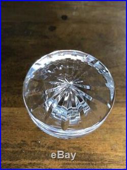 Vintage Waterford Spirit Pattern Crystal Decanter withStopper, Original Box Signed