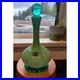 Vintage-White-Cristal-Italy-Green-Art-Glass-Decanter-Turquoise-Ball-Stopper-01-uog