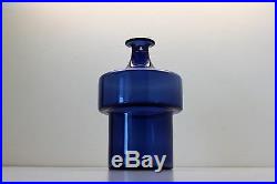 Vintage decanter bottle, Iittala, Timo Sarpaneva, Design Glassware, Finland