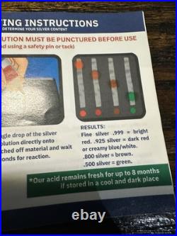 Vintage or antique silver overlay glass decanter or bottle