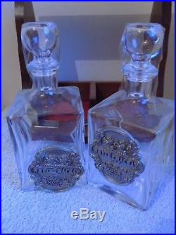Vintage tantalus. Decanters good condition. With key