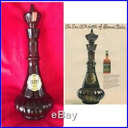Vtg 1964 Jim Beam I Dream Of Jeannie Genie Bottle Smoke Green Glass Decanter