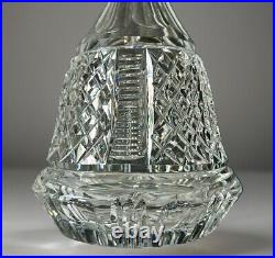 Vtg/Antique Marked Germany 925/Sterling Cut Glass Crystal Glass Decanter/Stopper