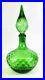 Vtg-Empoli-Italy-Green-Art-Glass-Diamond-Optic-Genie-Bottle-Decanter-Stopper-01-nd