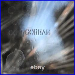 Vtg Gorham Cherrywood Clear Ships Decanter 8 tall