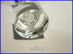 Vtg Mid-Century Steuben Glass Decanter Teardrop Stopper Pristine NIB Unused New