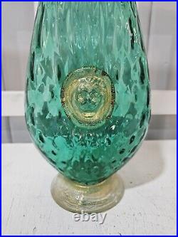 Vtg Salviati Venetian Murano Glass Decanter