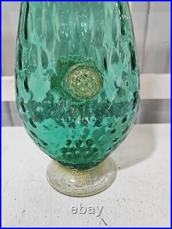 Vtg Salviati Venetian Murano Glass Decanter