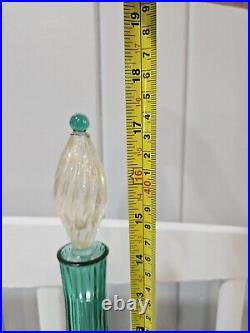 Vtg Salviati Venetian Murano Glass Decanter