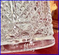 Waterford Crystal Decanter National Museum Collection # 5/100 Rare Vintage