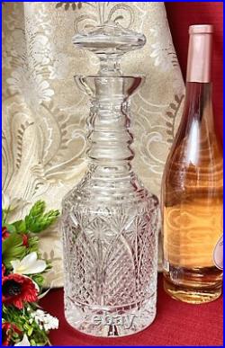 Waterford Crystal Decanter National Museum Collection # 5/100 Rare Vintage